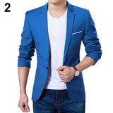 Hot sale Mens Korean arrival cotton blazer Suit Jacket black blue plus size s to 5XL Male blazers Mens coat Wedding