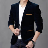 Luxury Men Blazer New 2020 Autumn Fashion Brand High Quality Classic Busines Coat Slim Fit Men Suit Terno Masculino Blazers Men